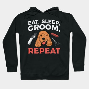 Eat Sleep Groom Repeat Hoodie